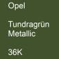 Preview: Opel, Tundragrün Metallic, 36K.